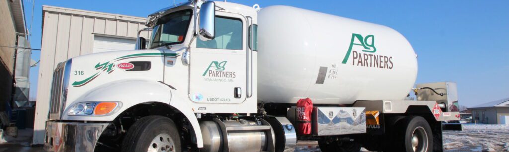 Ag partners propane tank